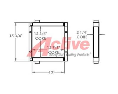 New Flyer D40LF Engine Oil Cooler