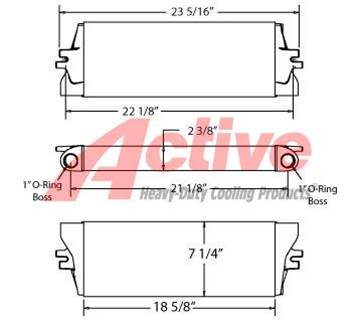 New Holland 575E Engine Oil Cooler