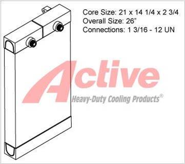 New Holland 8670 Engine Oil Cooler
