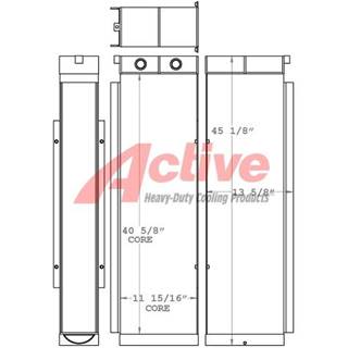 New Holland DC180B Engine Oil Cooler