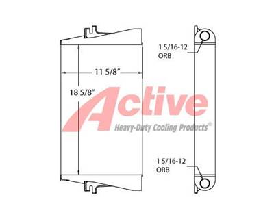 New Holland LB Series Engine Oil Cooler