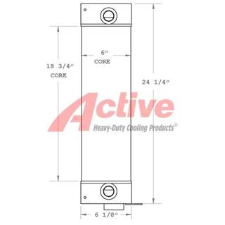 New Holland LM5020 Engine Oil Cooler for a New Holland LM5020 Telehandler