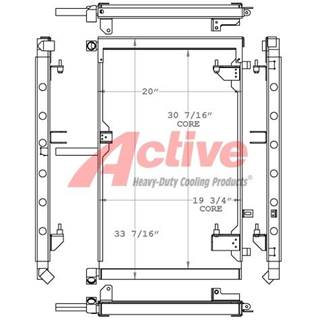 New Holland T8020 Engine Oil Cooler