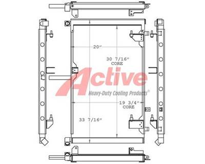 New Holland T8020 Engine Oil Cooler