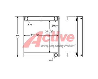 Peterson Pacific 5000G Engine Oil Cooler