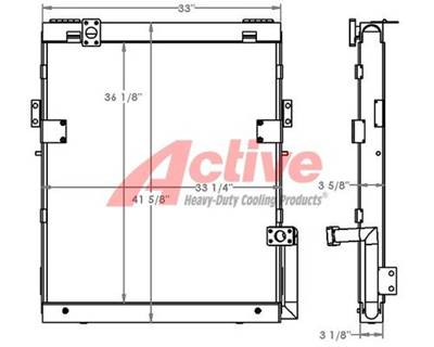 Samsung SE280LC-3 Engine Oil Cooler