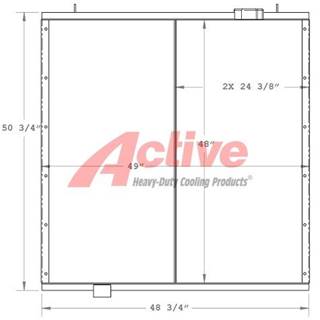Sullair Engine Oil Cooler
