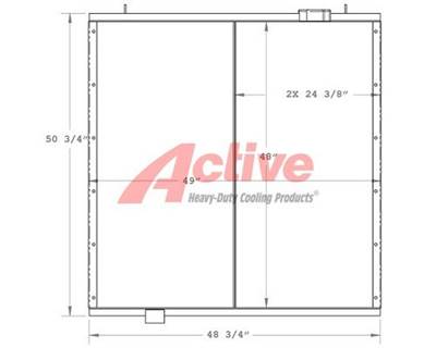 Sullair Engine Oil Cooler