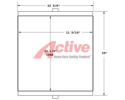 Sullair Engine Oil Cooler