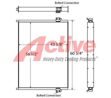 Sullair 900XHH Engine Oil Cooler