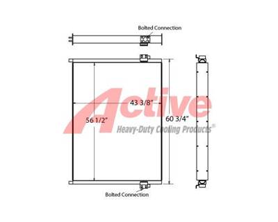 Sullair 900XHH Engine Oil Cooler