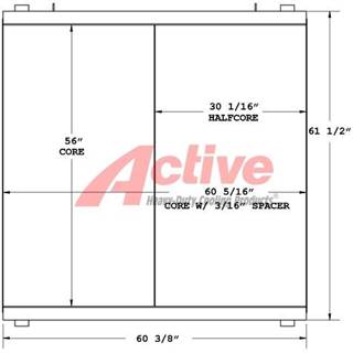 Sullair AB174-10 Engine Oil Cooler