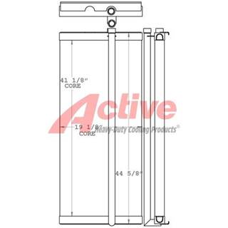 Terex RT775 Engine Oil Cooler