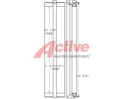 Terex RT775 Engine Oil Cooler