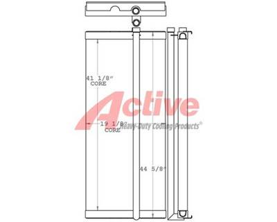 Terex RT775 Engine Oil Cooler