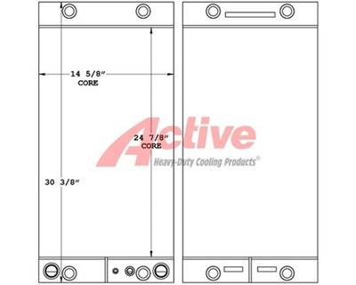Terex RT780 Engine Oil Cooler