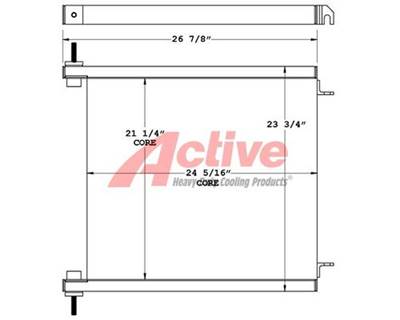 Timberjack 360 Engine Oil Cooler