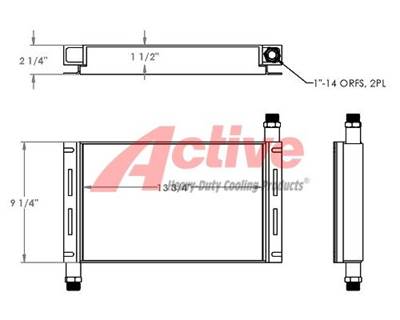 Toro Dingo TX525 Engine Oil Cooler