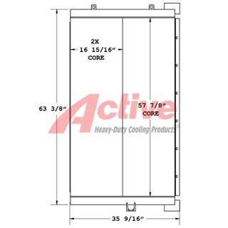 Doosan Engine Oil Cooler for a Doosan HP1000A