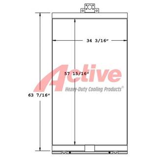 Doosan Engine Oil Cooler for a Doosan Chilled Air Compressor