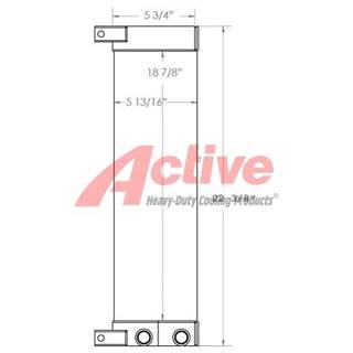 Hyster Engine Oil Cooler for a Hyster GLPGDP040-070VX-A975