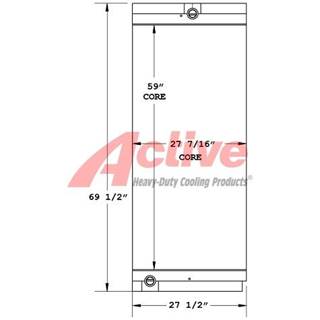Ingersoll-Rand Engine Oil Cooler for a Ingersoll Rand DML45