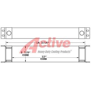 Setrab Oil Cooler 400KW Generator 270967, 510952501, 010198