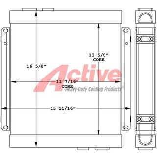 PM Crane Oil Cooler Series 27 270981, 619019000