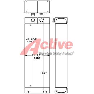 Hydac Oil Cooler Hoist Lift 271024, 2596909