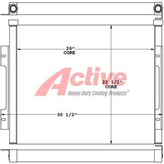 Miller Engine Oil Cooler for a Miller 2200HT