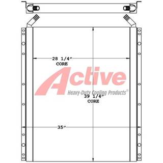 Link-Belt Engine Oil Cooler for a Link-Belt SC2500 Crawler Crane / LS218Hii