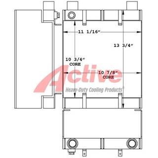 Thermal Transfer Products  Oil Cooler M Series 271128, M Series