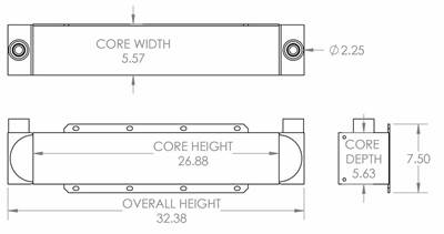 Dressta Loader Oil Cooler OEM: 271467