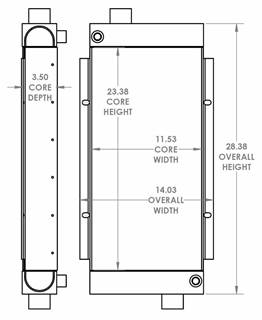AKG D Series Oil Cooler OEM: 271520, D4512