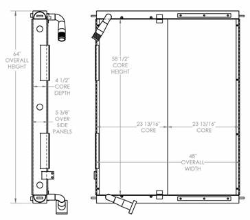 Case CX800 Excavator Oil Cooler

OE Numbers:
271683
LN00075