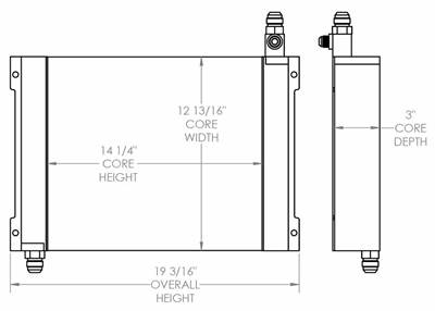 Massey Ferguson 1100 Oil Cooler

OE Numbers:
271682