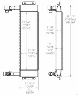 Hyundai Loader Hydraulic Oil Cooler

OE Numbers:
271681
11LG30730