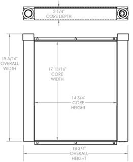 Hyster 550 Oil Cooler

OE Numbers:
271678