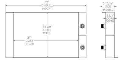 New Holland Tractor Oil Cooler

OE Numbers:
271705
86501247