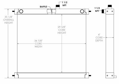 Industrial Oil Cooler