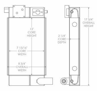 Kaeser SX6 Compressor Oil Cooler

OE Numbers:
271731
51034E1