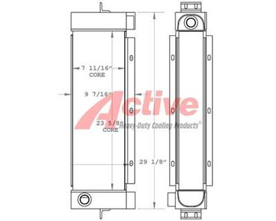 Thomas Skidsteer Oil Cooler 255 Turbo Skid Steer 270957, 048919SP