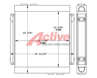 PM Crane Oil Cooler Series 27 270981, 619019000