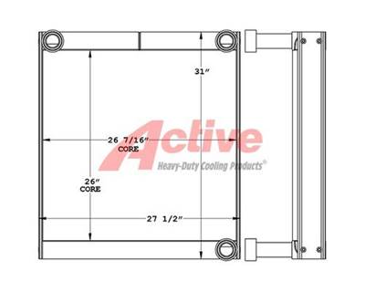 Thermal Transfer Products Oil Cooler AO, AOVH Series 271026, AOVH35, AO35