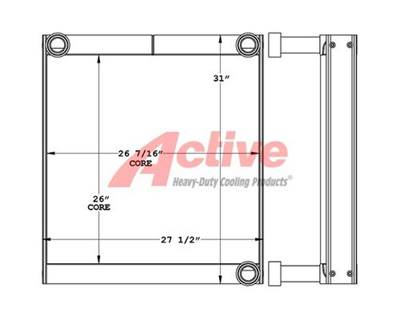 API Oil Cooler AO, AOVH Series 271026, AOVH35, AO35