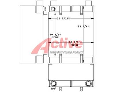 Thermal Transfer Products  Oil Cooler M Series 271128, M Series
