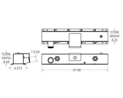 Yard Truck Oil Cooler OEM: 271484