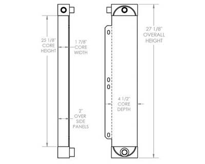 Mustang Skid Steer Oil Cooler