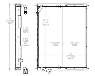 Case CX800 Excavator Oil Cooler

OE Numbers:
271683
LN00075