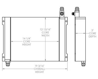 Massey Ferguson 1100 Oil Cooler

OE Numbers:
271682
